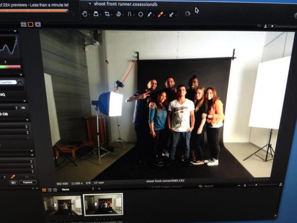 BOBBUHNFT's tweet photo. We had a great shoot last week @Front Runner HQ with our Dream Team and dancers @DendenSYTYCD &amp; @Gil_Arazzi http://t.co/gk4xx5bb5D