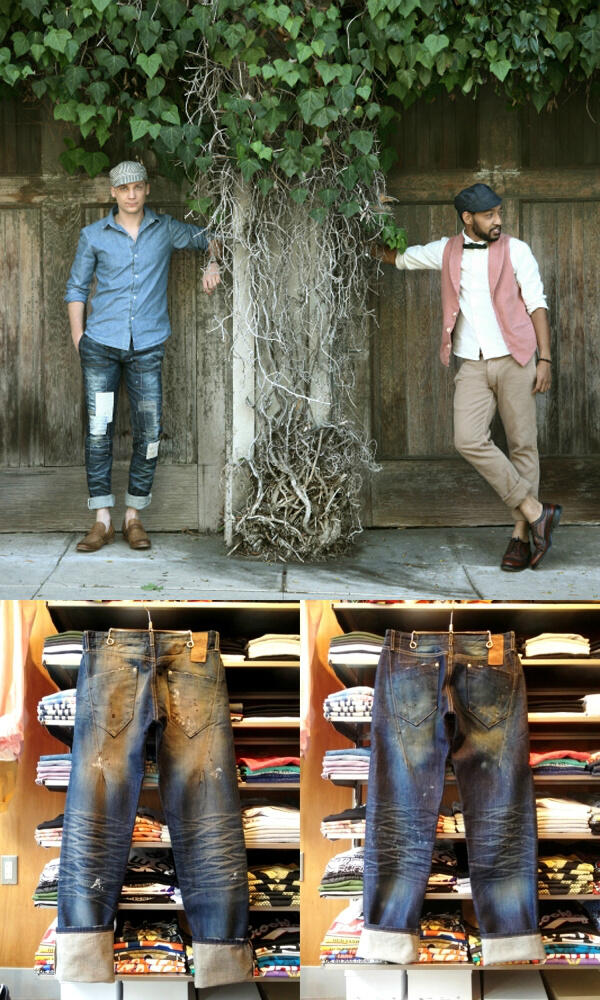 『PROSPECTIVE FLOW』から新作入荷!!ハンドメイド、ハイクオリティの染めや細かいディティール、シルエットまで拘りぬかれたオススメの一本。SIZE 30/31/32/34
右￥31,290-
左￥32,340-