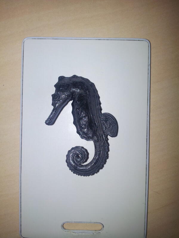 Seahorse 3d print