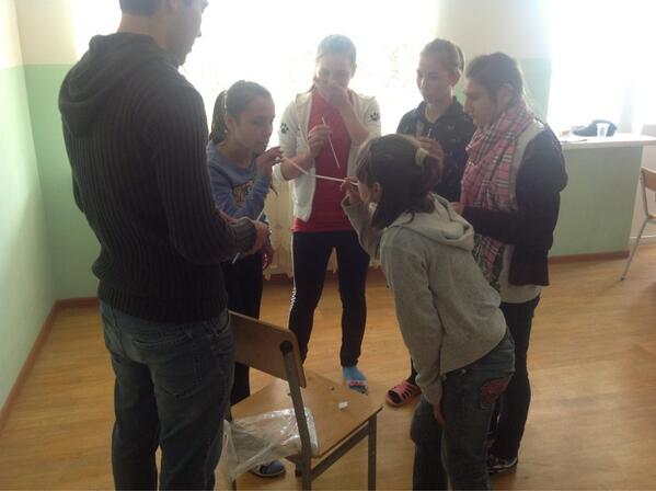 RDDMOO_'s tweet image. #ВесенняяНеделяДобра станция &quot;Трубочки&quot;