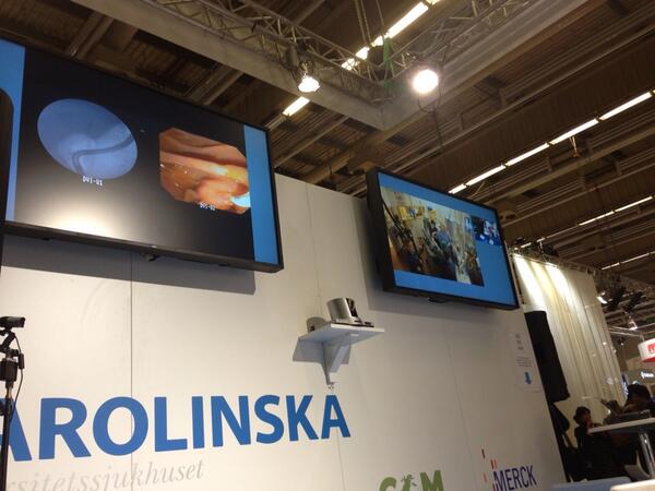 74persson's tweet image. Live just nu. #vitalis2013 #softronic