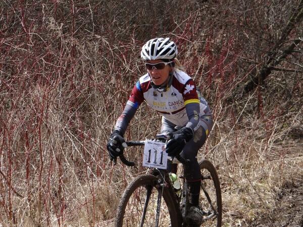 EraceCancerCan's tweet photo. Team rider Lori killing it at P2A http://t.co/zfhAPJaM83
