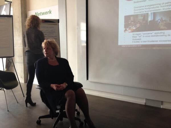 #ChristieKool van #Kruidenier in #hotseat over #biodiversiteit tijdens #GreenDeal #COPbedrijven&amp;biodiversiteit