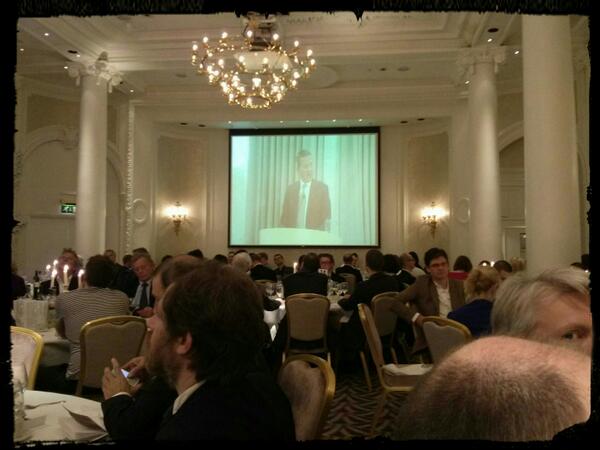 rorysutherland's tweet photo. At the #ipalunch, enjoying Ian's talk immensely. Good, clear idea. http://t.co/lfRXmJq9M9