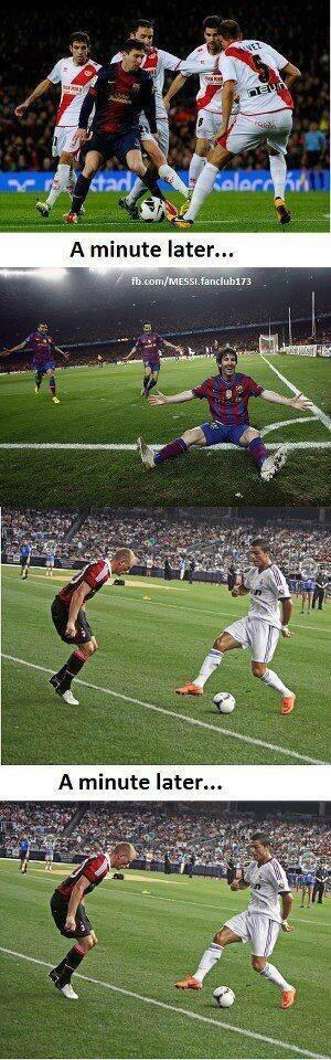 FootballFunnys's tweet photo. Ronaldo and Messi. http://t.co/c2IUWD5lOk