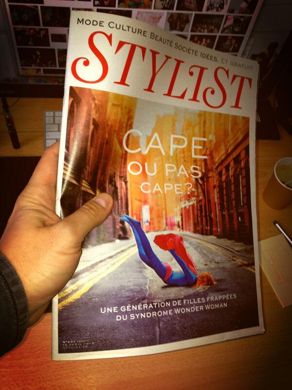 joachimroncin's tweet image. Exclu couv du #1 de #stylistmagazine France a choper demain partout