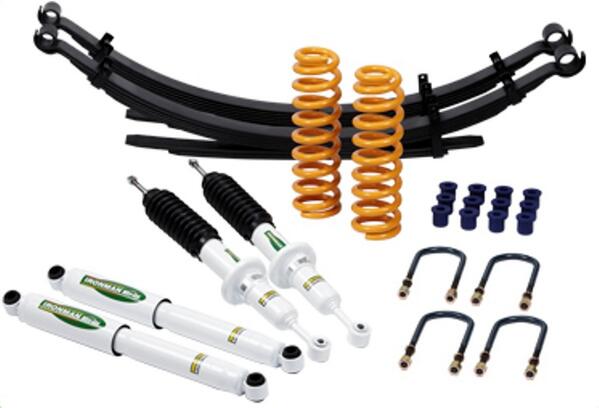 مساعدات امامية و خلفية يايات امامية و سست خلفية استرالية الصنع ل لاند كروزر بك اب شاص مع التركيب