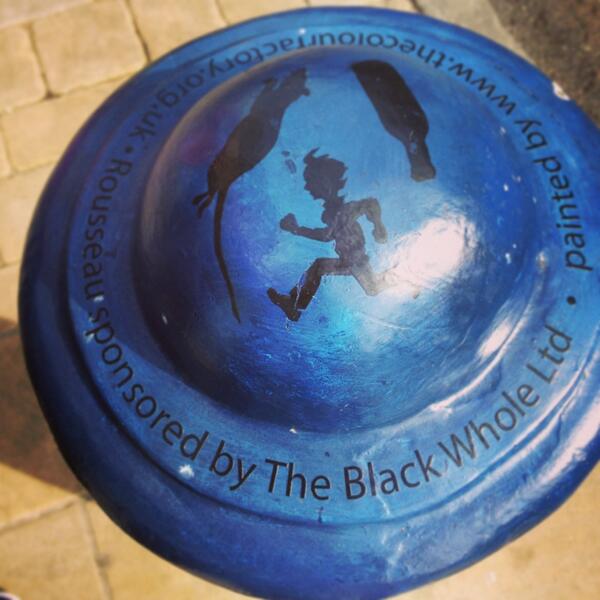 theblackboy_pub's tweet photo. Have you found our bollard yet? The treasure hunt starts here!! #thecolourfactory #theblackwhole http://t.co/EhM5Me4tkm