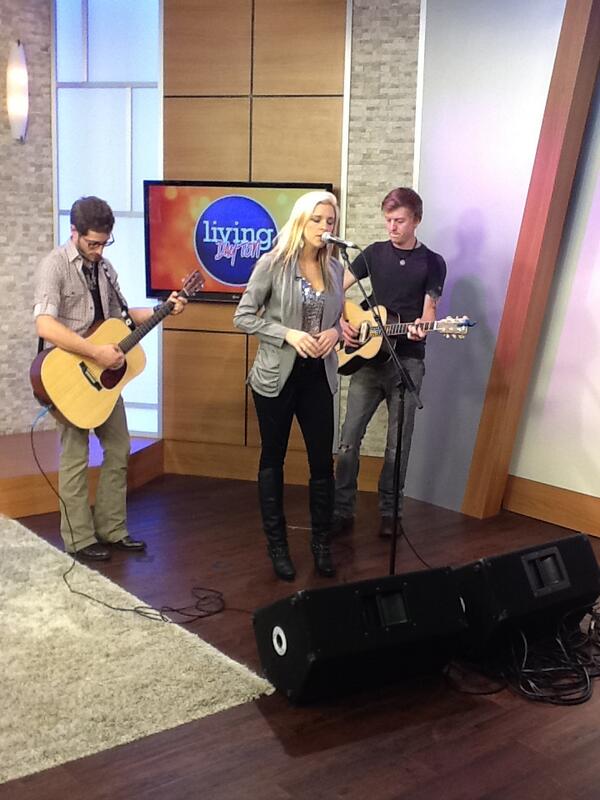 We have two special performances for you today! Ashley Martin rocks the studio.
