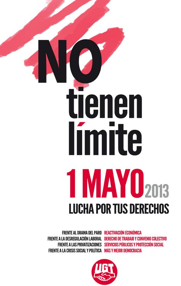 juventudesugt's tweet photo. El 1º de Mayo, Día Internacional del Trabajo lucha por tus derechos. @UGT_Comunica  @ccoo @SocialcumbreS http://t.co/PNX2Qc24w6
