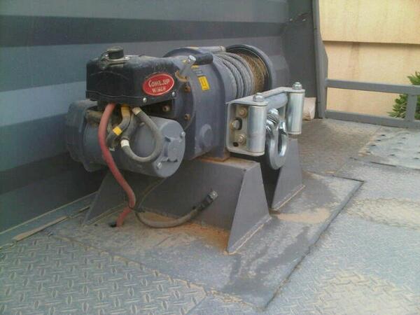 ونش سحب بنظرية المحور الدودي حمولة خمسة طن و نصف متين و قوي