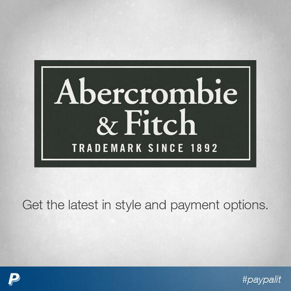 abercrombie paypal