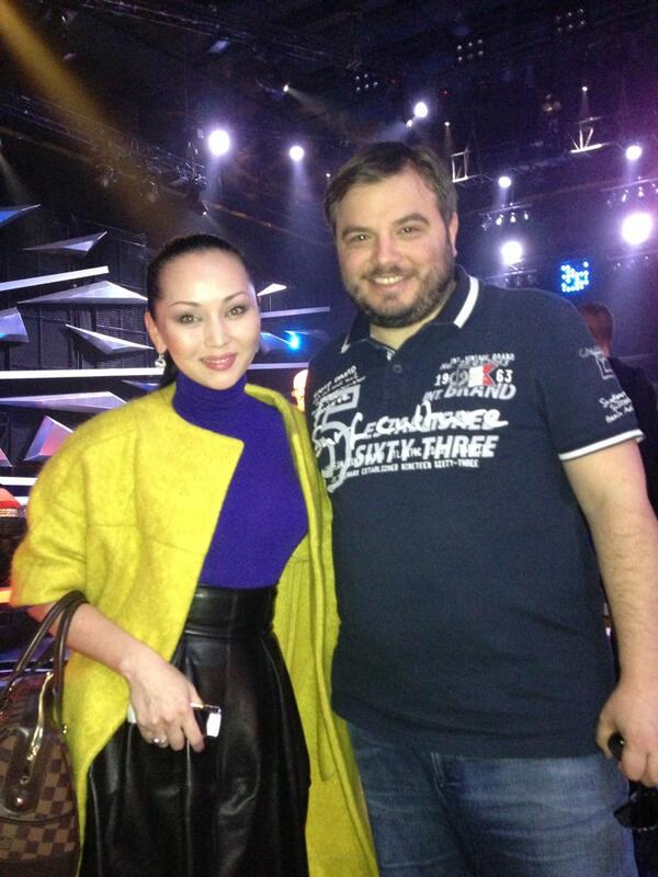 Баян @Yessentayeva c самым крутым российским продюсером Тимуром Вайнштейном, он производит Один в один