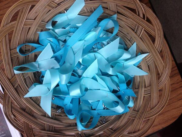 UIPowerProject's tweet image. Support Sexual Assault Awareness Month by picking up your teal ribbon of support at the @UIWomensCenter #SAAM