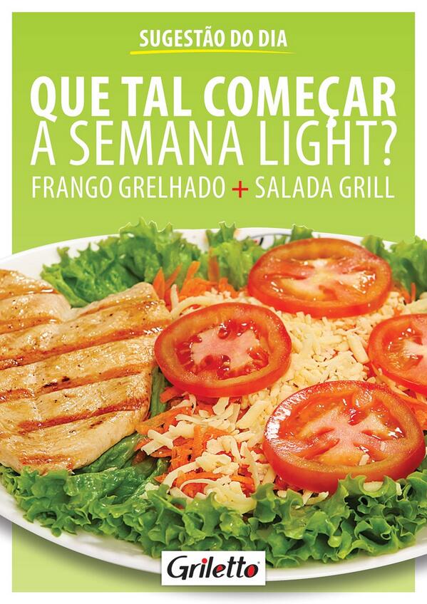 ShopCLimeira's tweet photo. Huuummm, que tal uma comidinha leve para acompanhar o desfile de hoje? Passa no Griletto! http://t.co/mP7ICRg5Oa