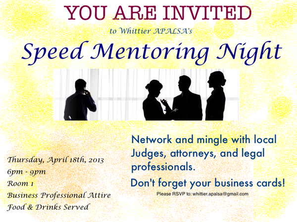 Speed mentoring cards
