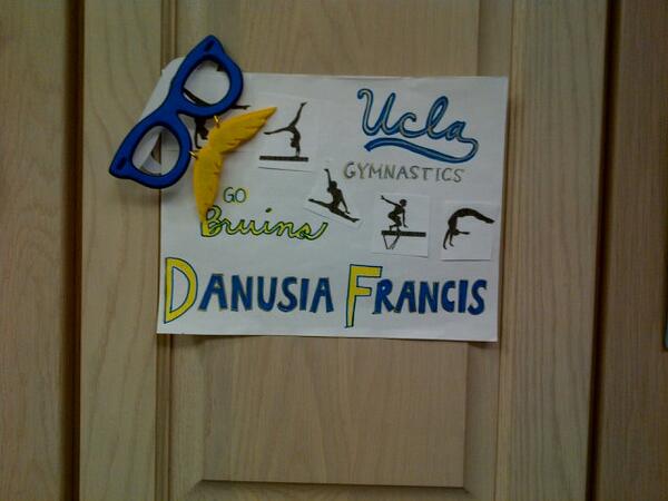 danusiafrancis's tweet photo. Personalised locker posters from the #BruinBelles #SayWhaaaat #NationalsLuck http://t.co/wE6GGzxUK7