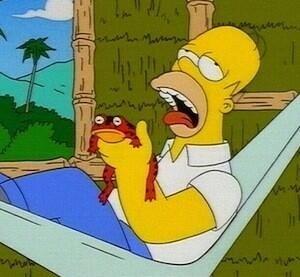 nowwave's tweet image. MAKE LIKE HOMER THEN COME AND WATCH MOON DUO AT THE DEAF INSTITUTE. SAT 17 AUG. #trippy