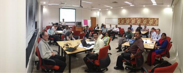 drsrinip's tweet image. &quot;@DameWendyDBE: Really inspiring #WebObservatory #webscience workshop at Infosys in Bangalore http://t.co/y4WwZB8pJH&quot; #infosyslabs