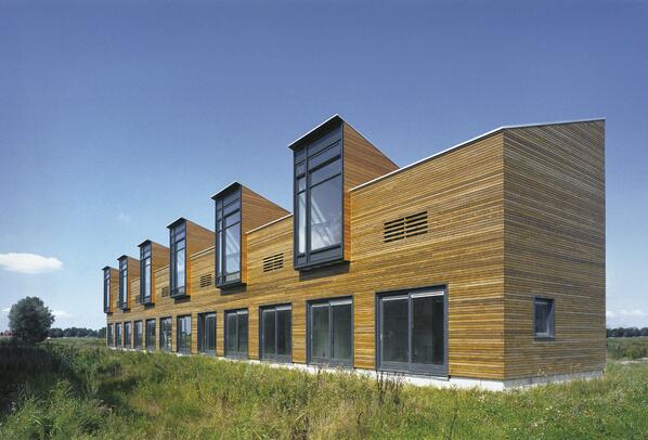 One of the first WaxedWood projects in 1999 Weihoek Roosendaal in the Netherlands beautiful and timeless #design