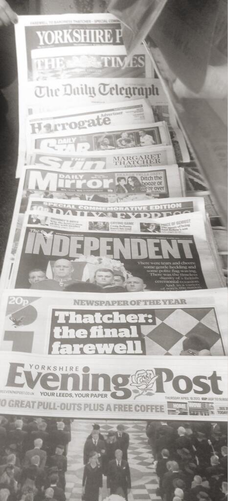 pannalash's tweet photo. What's going on in the world today?Why not Find out from our range of newspapers? @HarrogateHound http://t.co/Nvq11KzrZe