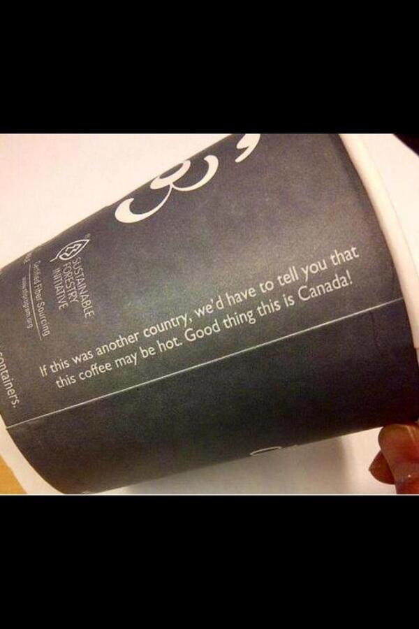 charmgirl13's tweet image. Reason #15,368,724 why I love Canada. #reasonandlogic