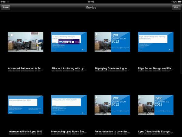 TheUCArchitects's tweet image. A few videos to here #lyncconf have you downloaded yours