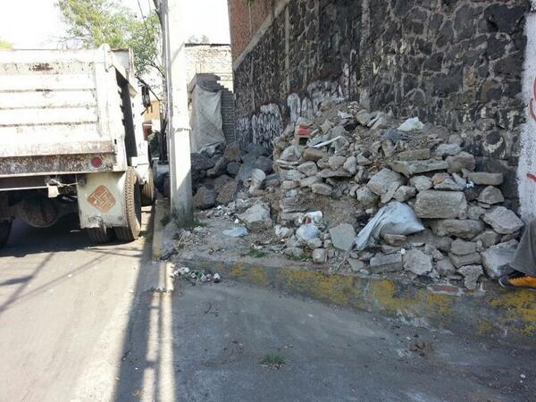 primer cerrada de mina, retiro de cascajo