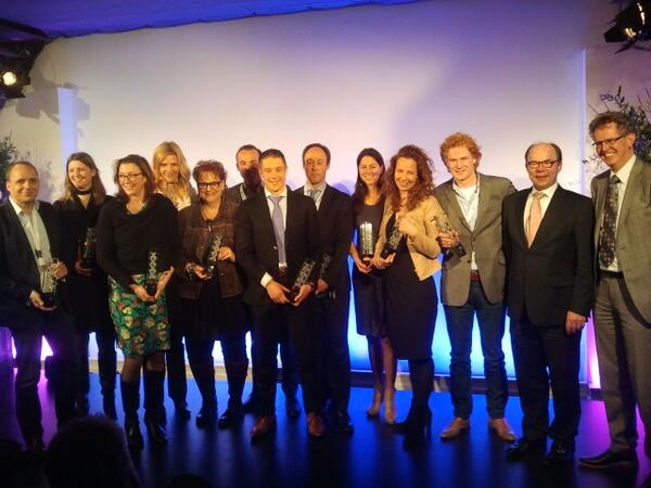 A_peursum's tweet image. Prijswinnaars #ccdna awards!