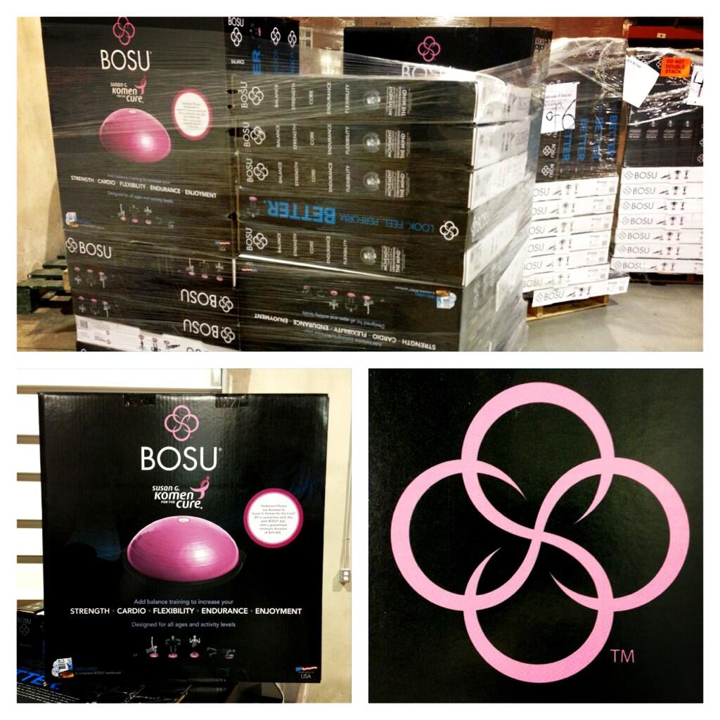 bosu ball pink