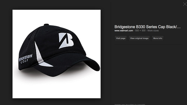 bridgestone golf hats walmart