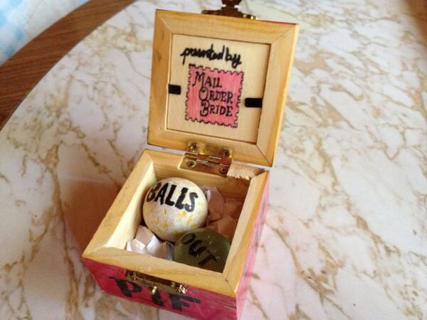 jackerstheshoe's tweet image. I wonder who will get the balls out award @GoPIF this year #pif12