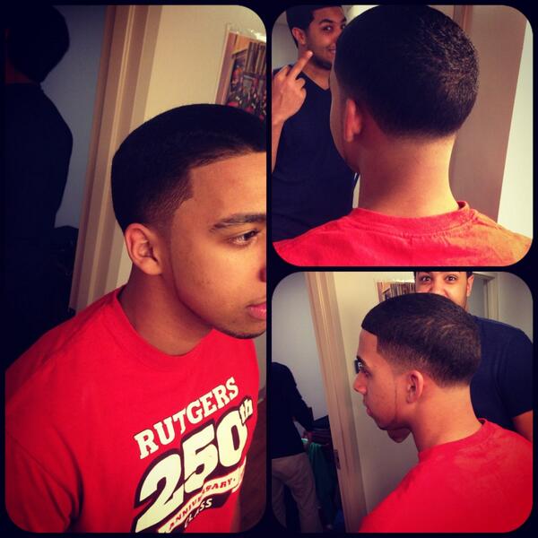 S/O to my bro Sean for the smooth Tape-Up #smoothcuts