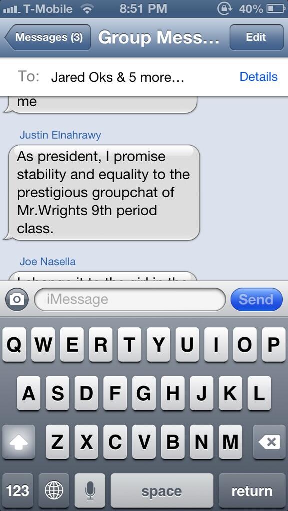 DannnDiCarlo's tweet image. Lmfao!! #JustinForPresident #MrWright @Justin_eln