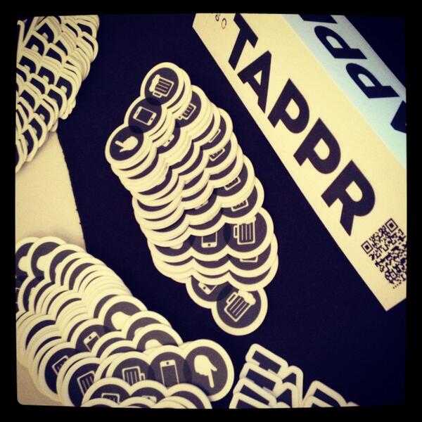 tappr_app's tweet photo. Did you get your sticker yet? #ypweek http://t.co/RPBqeFGi3H