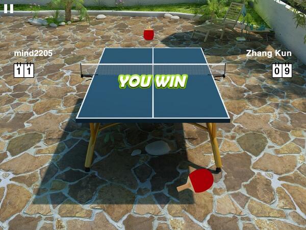 แนะนำ! Virtual Table Tennis 3. ดาวน์โหลด iPad: bit.ly/l8PIpn