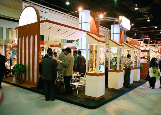 Modern Bakery stand was constructed by GLO at Gulf Food Show