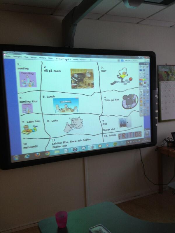 Eleven skapar struktur och tydlighet med schema i en social berättelse på egen hand!  <a href="/talosprak/">TalochSpråkcentrum</a>
#ikt #hjälpmedel