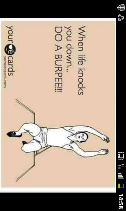 spharris83's tweet image. It's obviously been a while - my quads are feeling the DOMS today. Damn you @BenWildman92 #deathbyburpees