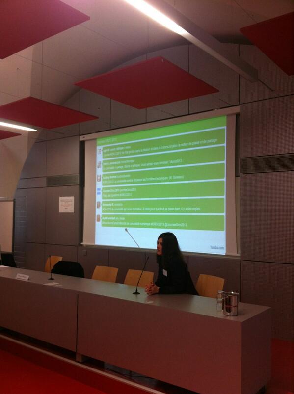 AudreyBrahimi's tweet photo. À #ORCO2013 on LT les conférences, suivez le hashtag ! #montpellier3 #ITIC http://t.co/2Bi7HTsyjJ
