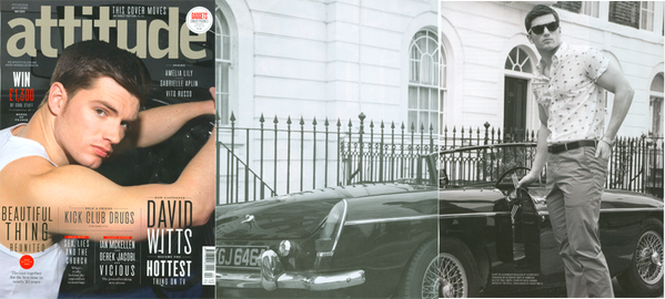 watches247's tweet photo. The HOTTT! David Witts, (Joey Branning in Eastenders), wearing the #TWSteel TW301 in May's edition of @AttitudeMag http://t.co/g1mj3weVY6