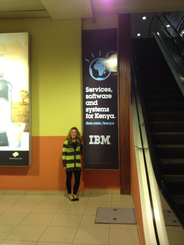 JanineSneed's tweet photo. #ibm is doing #ibmsmartcloud social mobile, big data in Kenya. many exciting opportunities for #ibmpartners #msp http://t.co/V9qtl22qhY