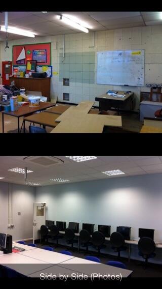 FieldsConstruc's tweet image. Refurbishment to our third it suite @FitzalanHigh @FieldsElec