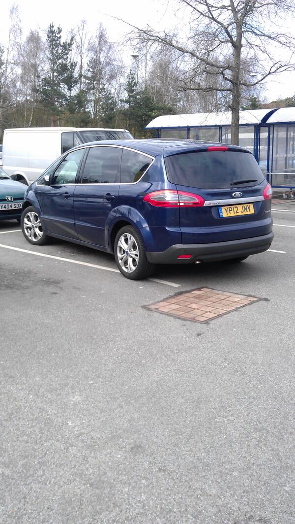 YP12 JNV is an Inconsiderate Parker