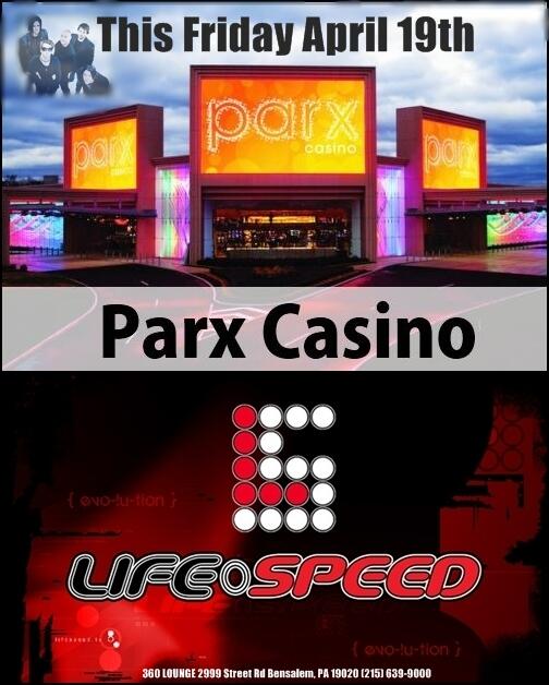 LifeSpeed's tweet photo. Tonight Lifespeed returns to Parx Casino! 9pm!! http://t.co/IaXv6lWe2h