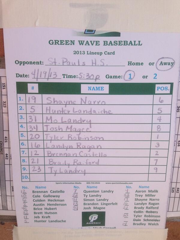 Ponchatoula Baseball tweet media