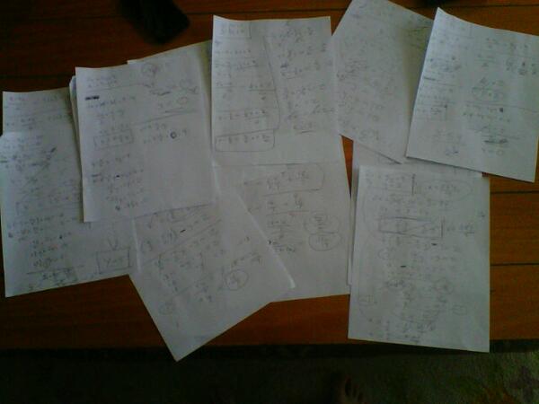 ValMellark's tweet image. That&apos;s only ½ of the Math I did today... #UniversityMath #WHY