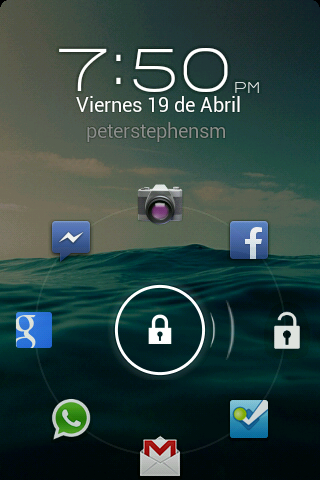 ps_montenegrov's tweet image. que lindo mi lockscreen :B #Android #widgetlocker
