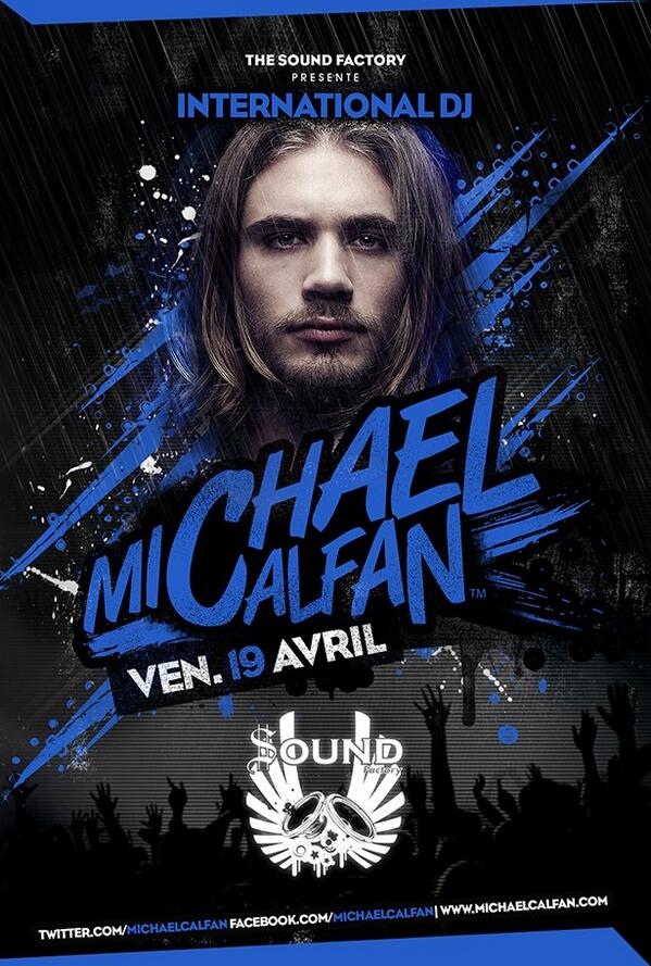 ElectroClubRad's tweet image. Ce soir @michaelcalfan retourne le @thesoundfactory Lyon avec @NicolasMonier ready? FIGHT!
