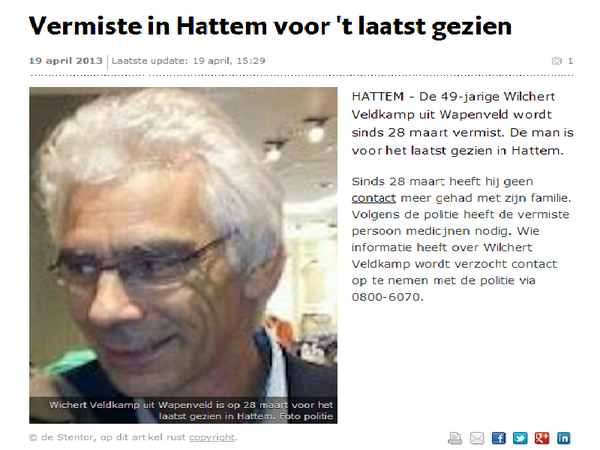 MaudVeldkamp22's tweet photo. Please ,help mijn vader te vinden !! hoop dat het zoveel mogelijk geretweet word !! @rtvhattem http://t.co/jCtv9kEUeb